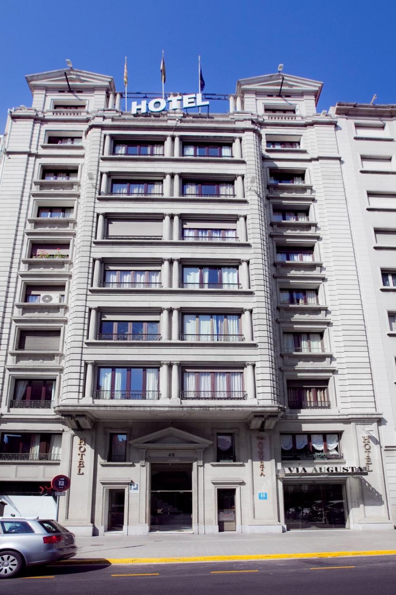Hotel Via Augusta Barcelona Bagian luar foto